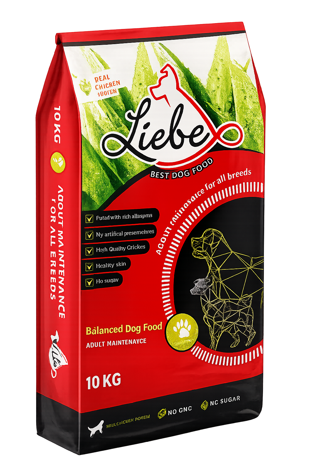 Liebe Smart Dog Food With Aloe (10kg Bag)