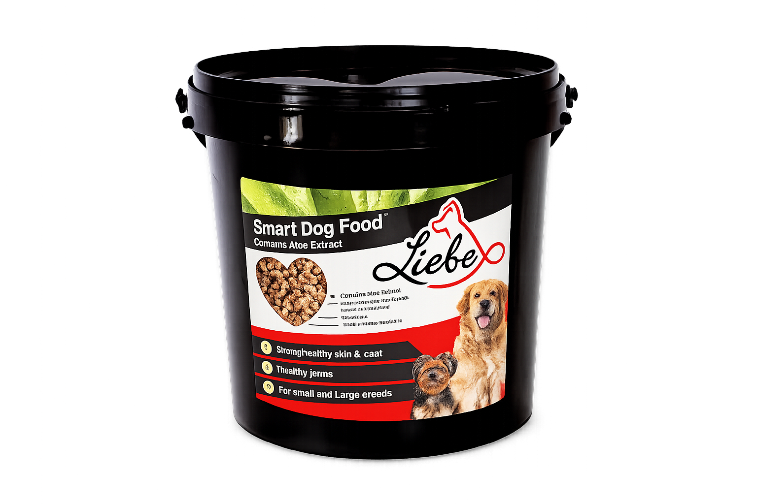 Liebe Smart Dog Food With Aloe – 8Kg Bucket